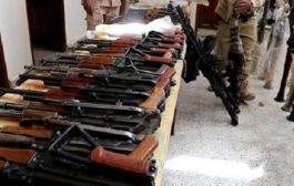 الشرطة العسكرية في مارب تضبط شحنة اسلحة مهربة كانت في طريقها لمليشيات الحوثي