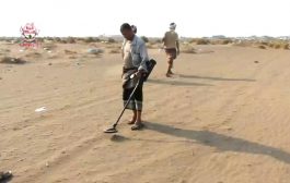 الفرق الهندسية لألوية العمالقة  تواصل ابطال المشروع الاجرامي لمليشيات الحوثي في الساحل الغربي