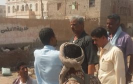 محافظ لحج يتفقد مشروع ترميم حديقة قصر السلطان في مديرية الحوطة
