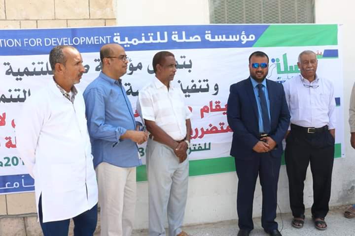 الوكيل العبودي يدشن مخيم العطاء الطبي الإغاثي بمستشفى الغيضة المركزي