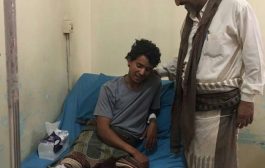 مدير أمن البيضاء يتفقد جرحى المقاومة في مستشفيات عدن