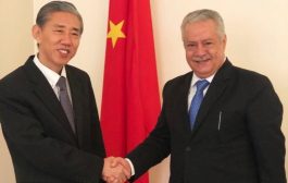 مستشار رئيس الجمهورية المفلحي والسفير الصيني يبحثان تعزيز علاقات البلدين