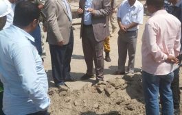 تدشين المرحلة الأولى من أعمال صيانة وترميم شوارع العاصمة المؤقتة عدن