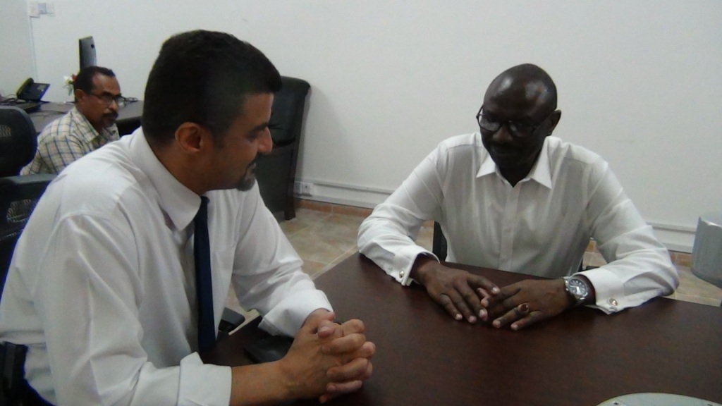 المحافظ سالمين يبحث مع مدير  اليونسيف زيادة دعم الخدمات الاساسية لمدينة عدن