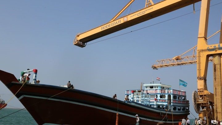 حركة السفن في ميناء الحديدة الأربعاء 7 نوفمبر 2018