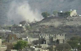 استشهاد ثلاثة مدنيين في قصف مليشيات الحوثي على قرى مريس