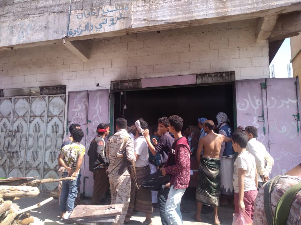 حملة رقابية على تجار المواد الغذائية في ردفان