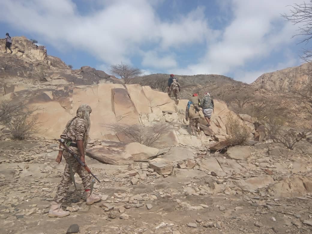 عاجل / عملية عسكرية واسعة لقوات الحزام الامني في محافظة أبين (بالصور)