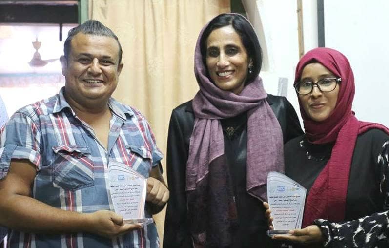 اتحاد نساء اليمن ومركز الاعلام الاقتصادي يكرمان الصحفيين الفائزين بأفضل تقارير إعلامية حول العنف القائم على النوع الاجتماعي