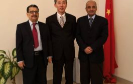 امين عام الاشتراكي يلتقي السفير الصيني في اليمن بمقر اقامته في الرياض