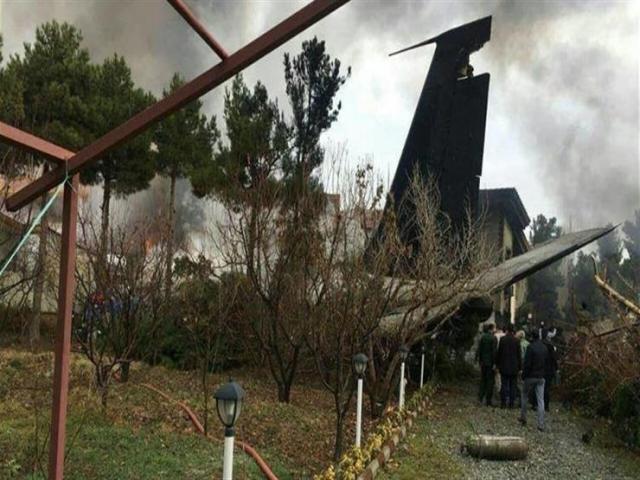 تحطم طائرة من طراز بوينج بمحيط طهران
