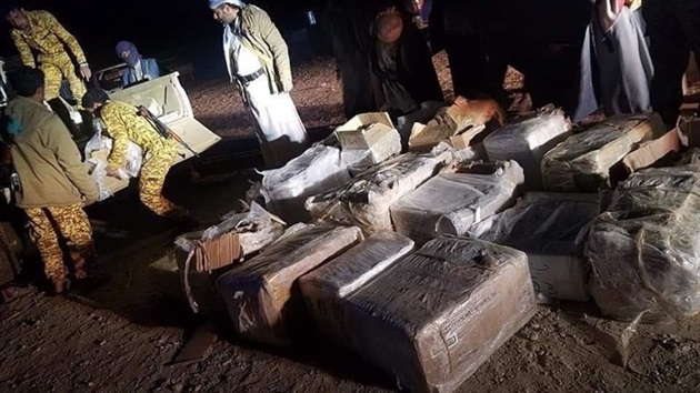 شاهد بالصور :  طائرات مسيرة بيد امن الجوف كانت في طريقها الى المليشيات في صنعاء