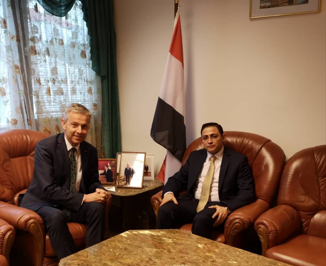 سفير اليمن في فيينا ومباحثات حول نزع الألغام 