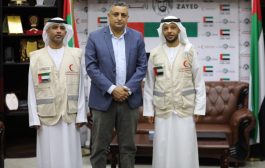 ممثل الْهَلاَل الْأحْمَر الإماراتي بعدن يلتقي وزير الثقافة