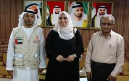 ممثل الهلال الاحمر الإماراتي يلتقي بوزيرة الشؤون الاجتماعية في عدن