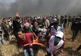 استشهاد طفل فلسطيني بمسيرة العودة ..وحماس تحمل إسرائيل مسئولية التصعيد بالقطاع
