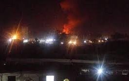 تفجير مخزن للصواريخ التابع للمليشيات الحوثية بسنحان 