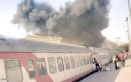 عشرات القتلى والجرحى في اصطدام قطار بمحطة رمسيس بمصر