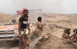 وصول تعزيزات عسكرية وأسلحة للحوثي شرق الدريهمي