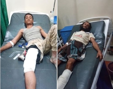 إصابة ثلاثة مدنيين بنيران مليشيات الحوثي غربي مدينة تعز