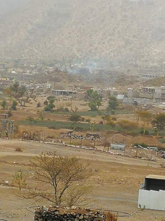 الضالع : الحوثيون يفجرون منزل رئيس جهاز الأمن السياسي اللواء عبده الحذيفي في مديرية الحشاء