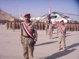 قوات عسكرية ضخمة من المنطقة الأولى بحضرموت تزحف للإلتحام بمواقع الجيش الوطني بهذه الجبهات