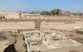 إكتشاف جديد في بهو قصر الفرعون رمسيس الثاني بمعبده بأبيدوس 