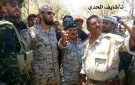 هاني بن بريك يصل جبهة مريس وسط اشتعال معارك ضارية مع الحوثيين