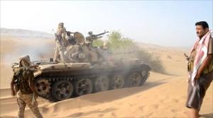 معارك مستمرة بين الجيش الوطني ومليشيا الحوثي في جبهة دمت بالضالع