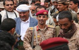 قائد سلاح  مدفعية مليشات الحوثي في أب والضالع يطلب توقيف جبهة الضالع