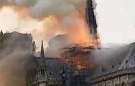شاهد بالفيديو.. حريق هائل يلتهم العاصمة الفرنسية باريس وترامب يفاجئ العالم بهذا الإعلان الصادم