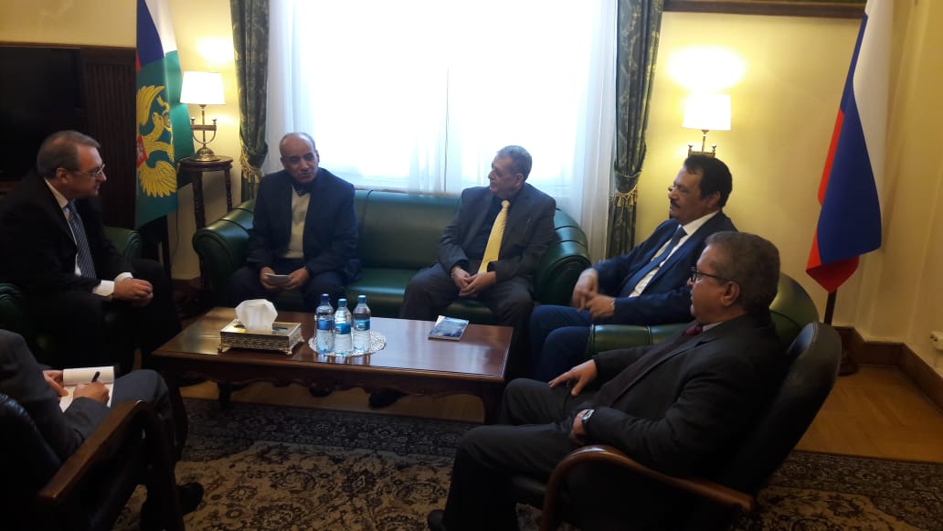 امين عام الاشتراكي يبحث مع المبعوث الخاص للرئيس الروسي مستجدات الوضع في اليمن