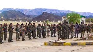 قوات الحزام الأمني تعزز قواتها ب 500 مقاتل متطوع بالضالع