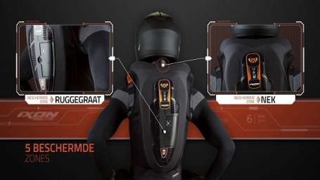 شركة فرنسية تصنع بدلة ذكية تحمى قائد الدراجة النارية عند الصدمات