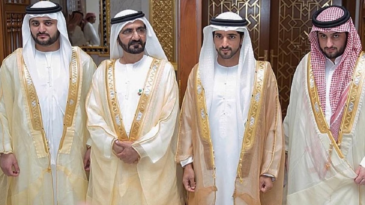 عقد قران ثلاثة من أبناء الشيخ محمد بن راشد حاكم دبي.. تعرف على زوجاتهم