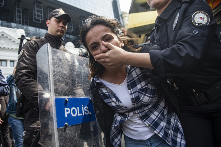 الشرطة توقف العشرات في اسطنبول في تظاهرات الأول من أيار/مايو
