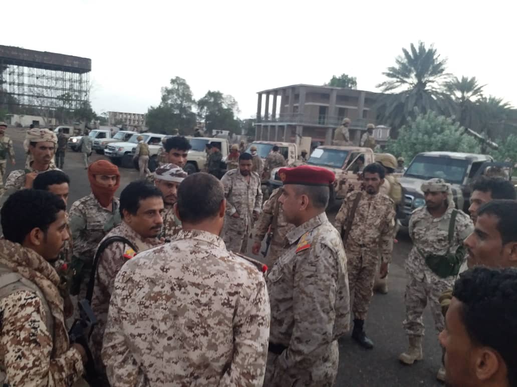المزيد من التعزيزات العسكرية تجاه جبهات القتال بالضالع