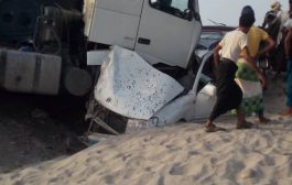 وفاة اربعة اشخاص في حادث مروري مروع بمحافظة شبوة 