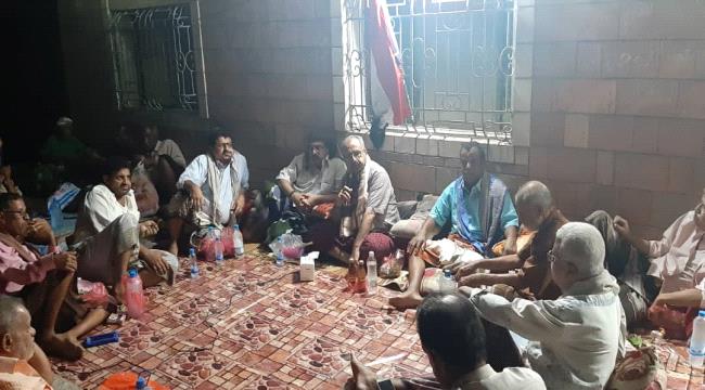 بحضور الأمين العام المساعد ..انتقالي الحوطة يحيي أمسية رمضانية تضامنا مع #الضـالع