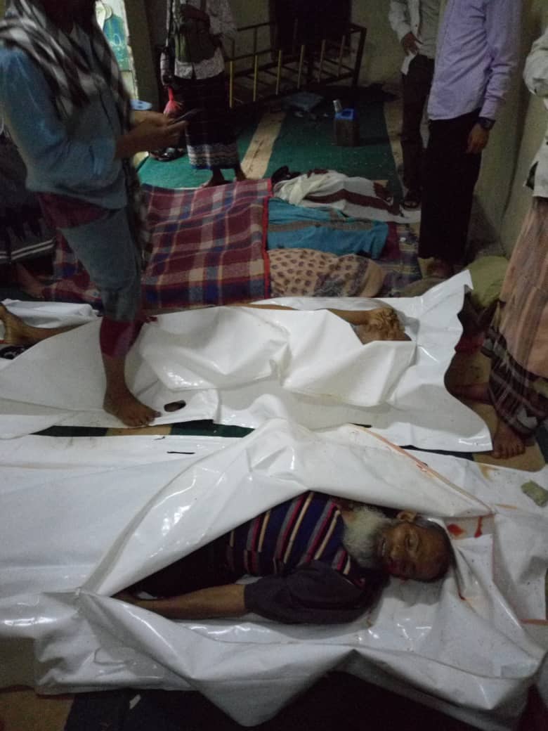 وزير حقوق الإنسان يدين جريمة قتل المصلين في منطقة مثعد.مديرية الازارق