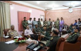 نائب وزير الداخلية يتفقد الجاهزية الأمنية في محافظة لحج