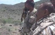 الضالع قائد المنطقة العسكرية الرابعة يزور منطقة القفلة بقعطبة