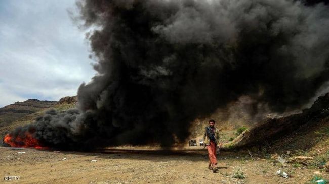 مقاتلات التحالف تقصفَ مواقع للحوثيين في الضالع