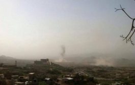 التحالف يستهدف تجمعات الحوثي بمعسكر الحمزة في إب