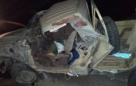 حادث أدى لوفاة شخصين على جسر الحسيني بمنطقة الخداد..صور 