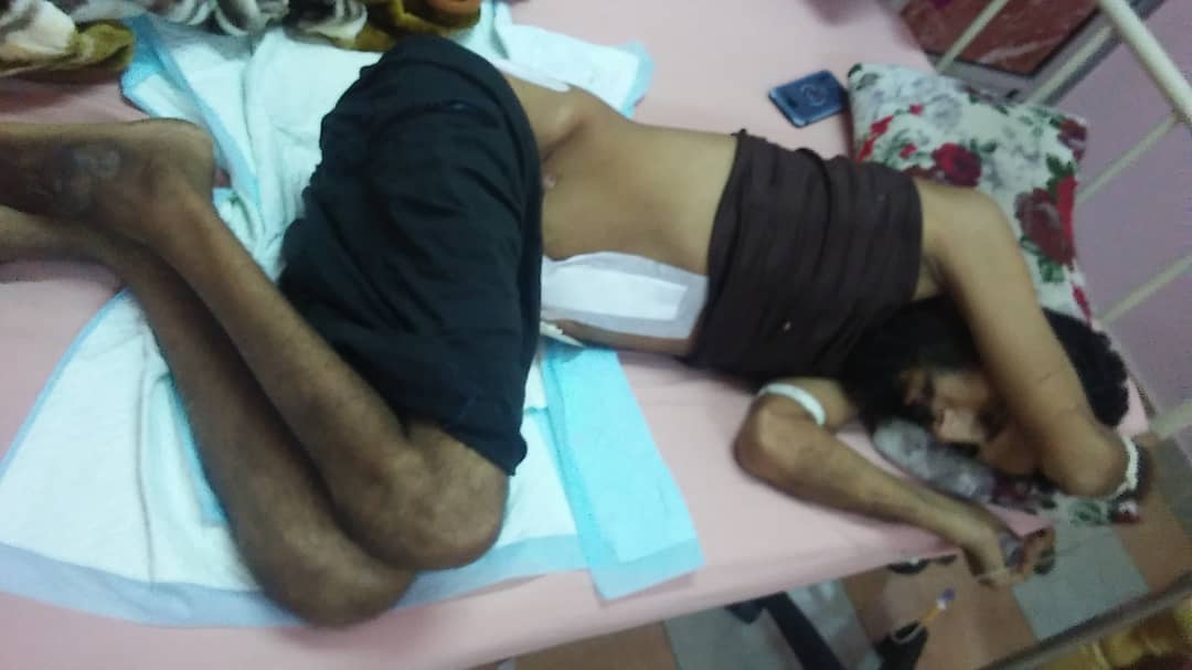 الجريح الذي لم تشفعّ لهٌ بٌطولاته في ميادين القتال !