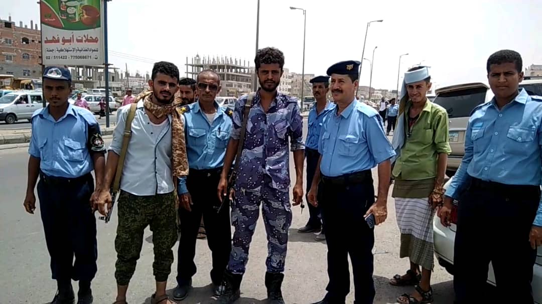 حملة مشتركة لشرطة النجده وشرطة المرور في لحج