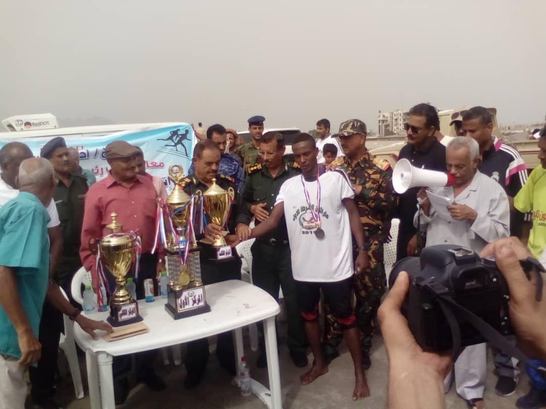 إدارة أمن لحج تحرز المركز الثالث في سباق الماراثون 