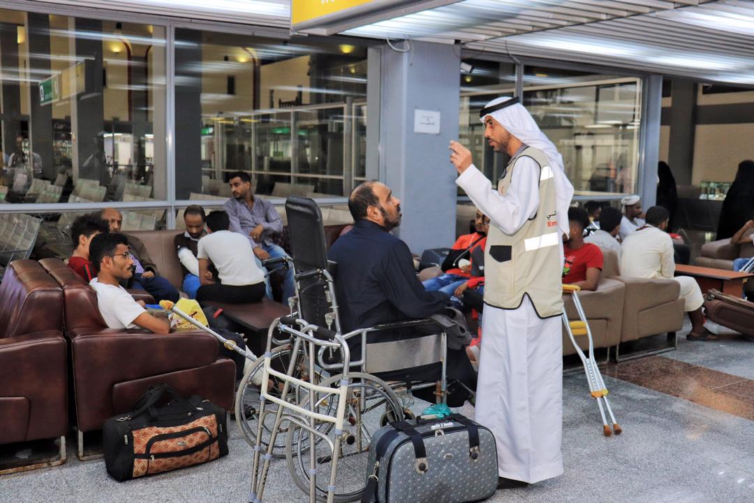 مغادرة 31 جريح للعلاج في الهند على نفقة دولة الإمارات