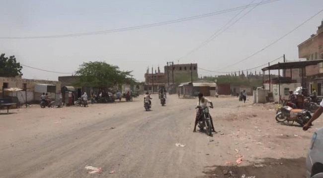 حيس : مليشيات #الحـوثي تحشد   وعمليات قصف على مواقع القوات المشتركة ومنازل  المواطنين